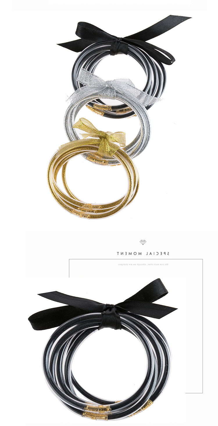 Daily Occasion Plastic, Resin Material Lady Bow Knot Plastic Resin Women's Bracelets