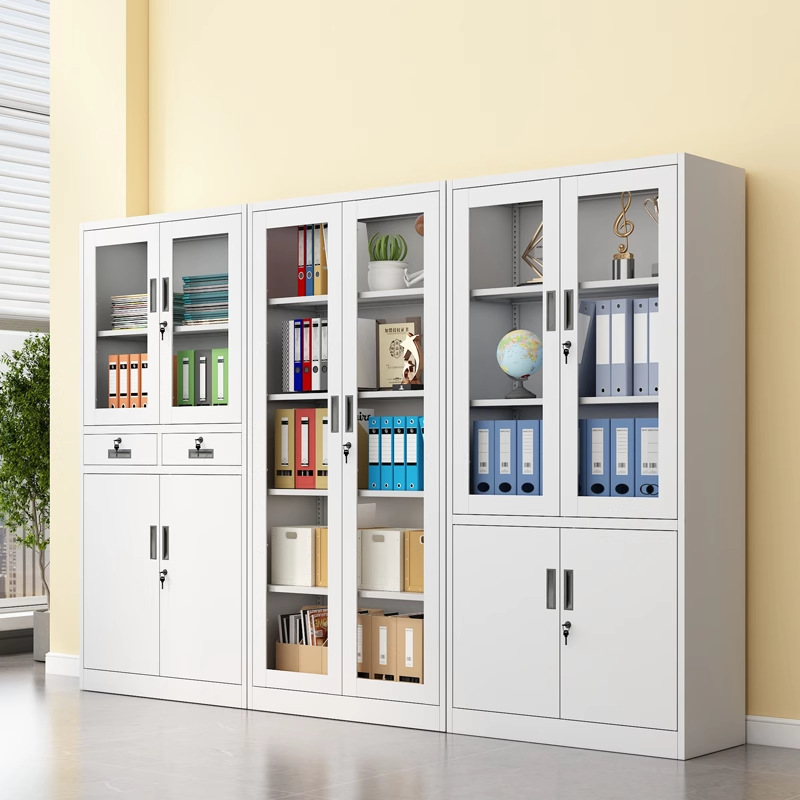 Gabinete de archivos de oficina de acero Sanxue, gabinete de archivos de hoja de hierro, gabinete de archivos de documentos financieros con archivos de bloqueo