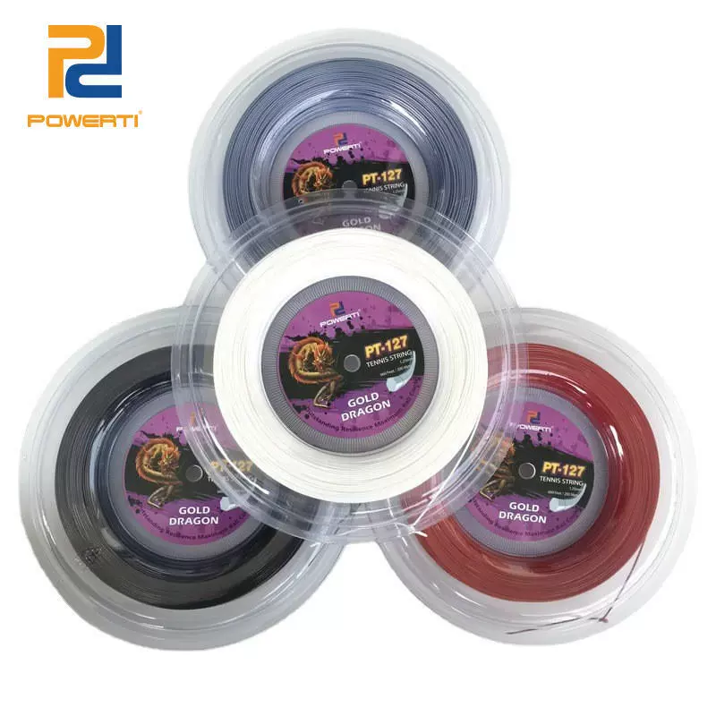 PowerTi Hexa Spin Savage Большая пластина 200 м шестиугольная верхняя спин полиэстер теннисная проволока жесткая проволока