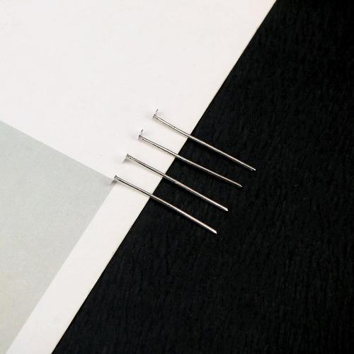 Factory Wholesale T-Pin T-shaped Flat Needle DIY Accessory Components T-shaped Connection Needle Accessory Materials 200g per pack