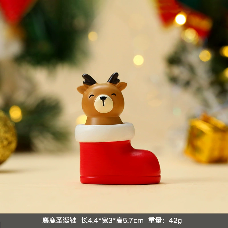 Рождественские столовые украшения ручной работы, assorted festive figurines (разные дизайны), легковесные 0.5 кг