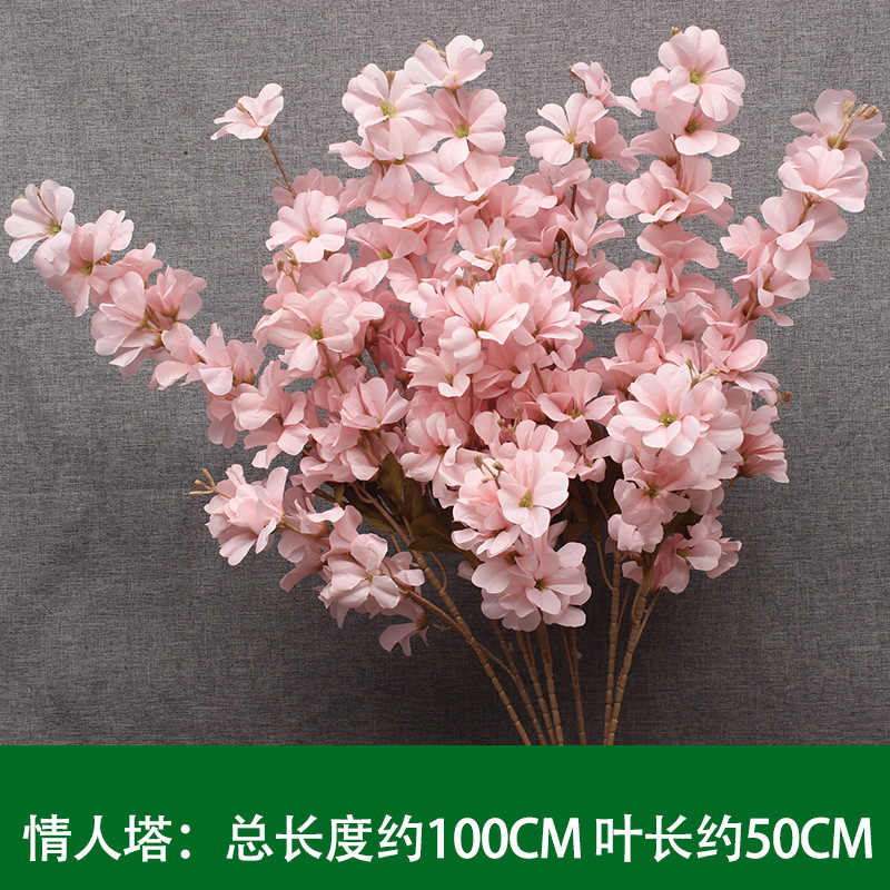 10 flores rosadas bodas flores de seda decoración floral flores falsas hortenida Wenxin Road Artes florales otros