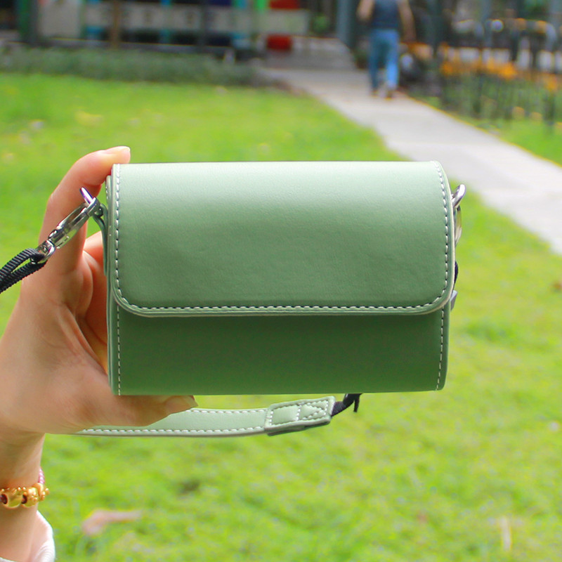 キヤノン G7x3 G5X2 ソニー ZV1 RX1007 レザーケース LX10 ZS220 リコー GR2 汎用カメラバッグに適しています