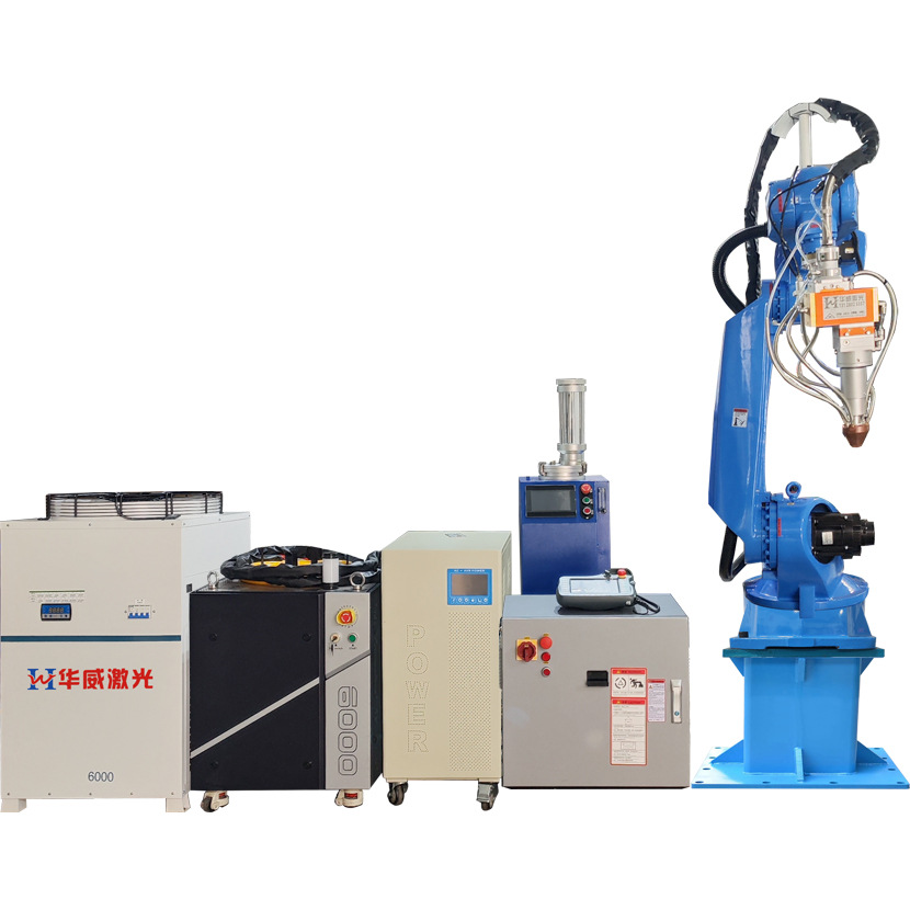 表面硬化设备机器人熔覆淬火机 熔覆淬火两用 机械零件修复和淬火