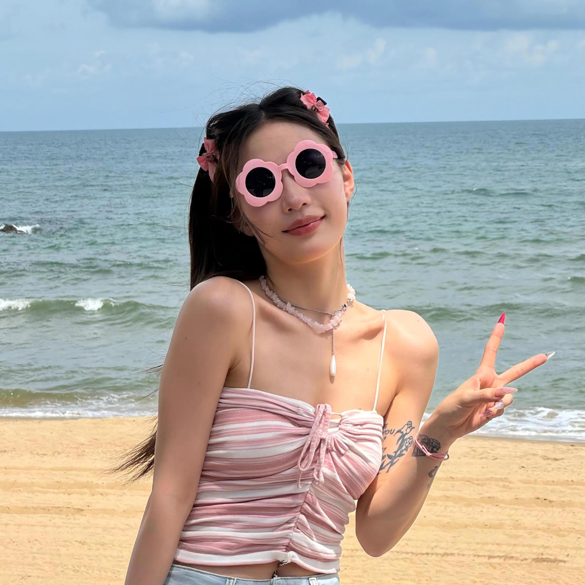 Gafas de Fiesta con Temática Hawaiana, ABS, Divertido, Decorativo, para Fiestas en la Playa y Festivales de Música