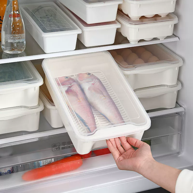 Новый герметичный разделённый контейнер для хранения продуктов дома, лоток для свежего хранения, морозилка, микроволновка, контейнер для свежего хранения