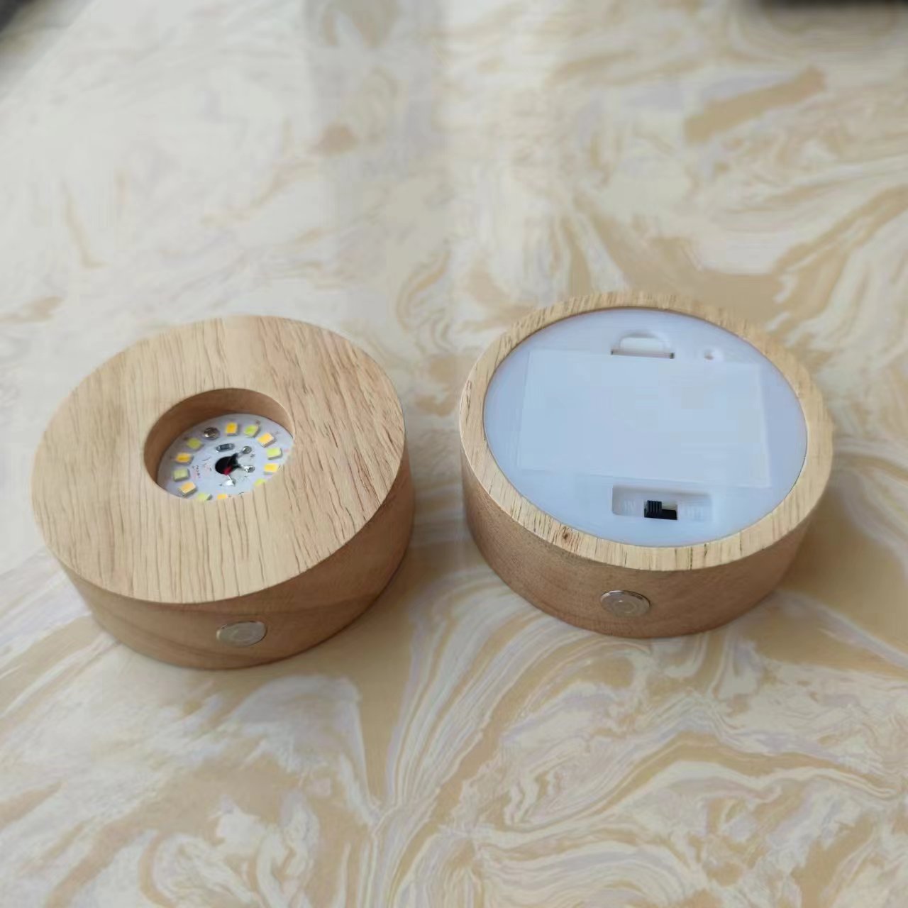 Three-color touch control