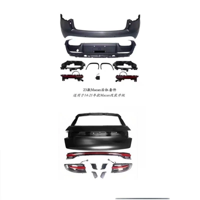 Old-To-New Front and Rear Bumper – Big Surrounded - rear-bumper-kit-including-tailgate-and-taillights