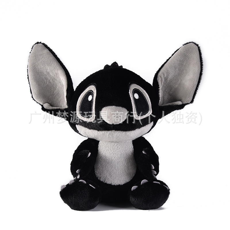 亚太版暗黑史迪仔毛绒玩具黑色星际宝贝公仔史迪奇摆件玩偶Stitch|undefined