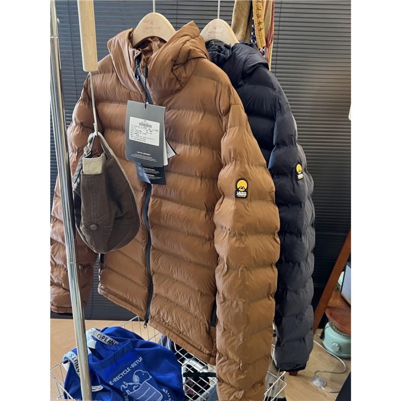 王炸牛货！比羽绒还保暖！全身压胶！轻盈有型男户外连帽棉服棉衣