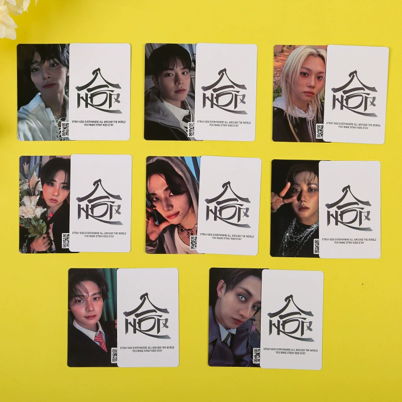 Коллекционные фотокарты (STRAY KIDS) HOP SR Special, 5.4×8.6 см, случайная одна карта