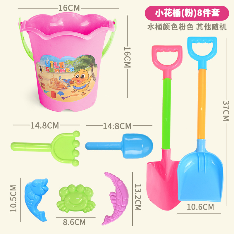 Paquete de encaje esmaltado grueso Barril Rojo Set de 8 piezas