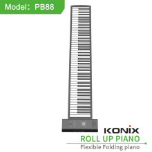 新品88键手卷钢琴PB88硅胶可折叠儿童手卷电子琴批发