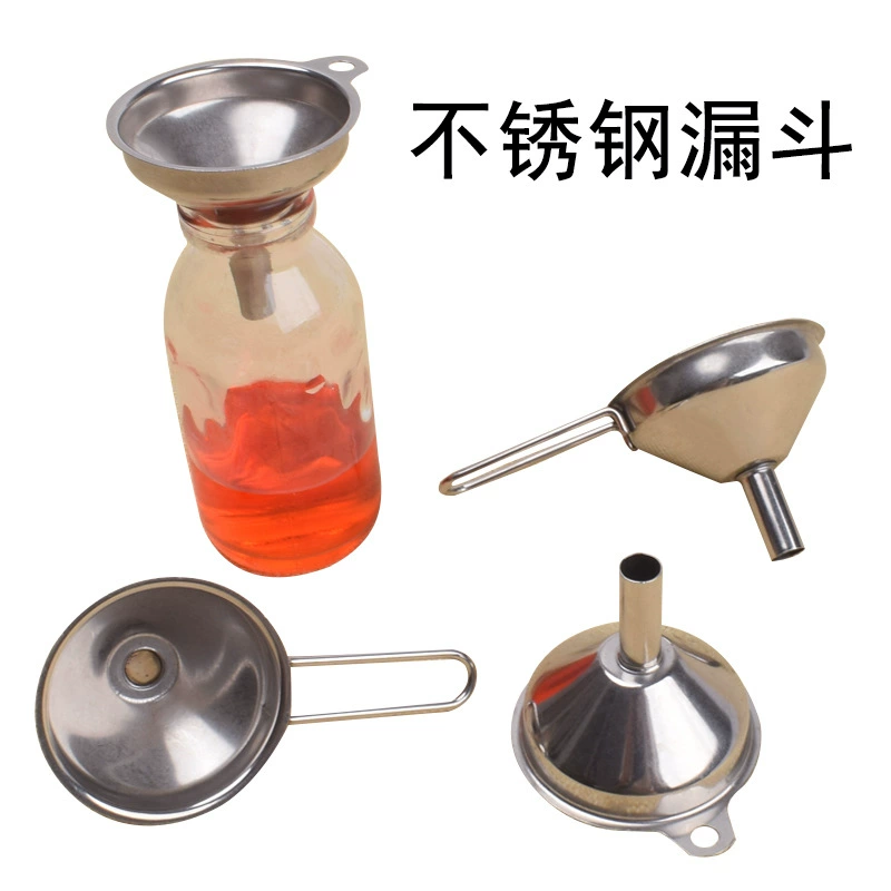 Спотовая утолщенная воронка из нержавеющей стали, утечка масла на кухне, винная воронка, жидкая упаковка, может повесить воронку из нержавеющей стали, труба