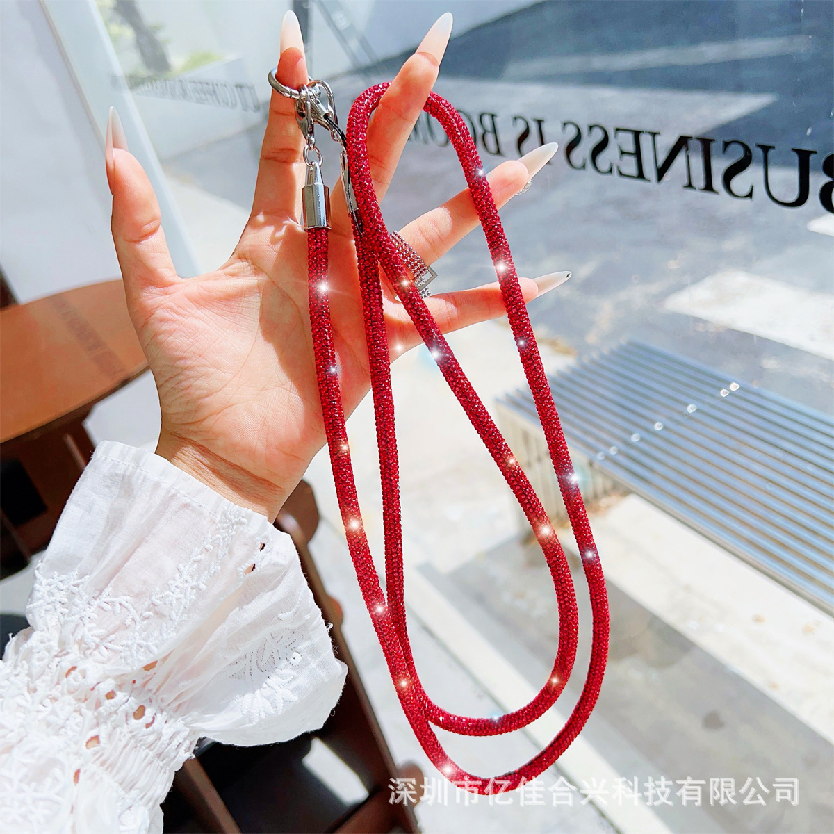 차이니즈 레드 [7mm 크로스바디 스타일]