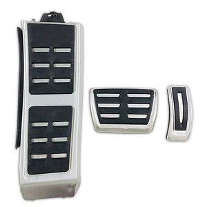 Suitable for Audi A1/A4/A5/A6/A7/Q5 Accelerator Pedal, Brake Pedal, No-Drill Original Style Welcome Mat