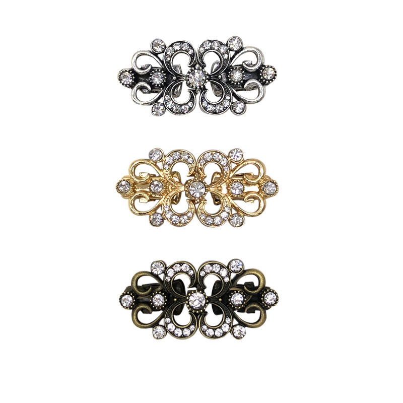 Fashion Flower Butterfly Alloy Inlay Rhinestones Women's Brooches 1 Piece display picture 4