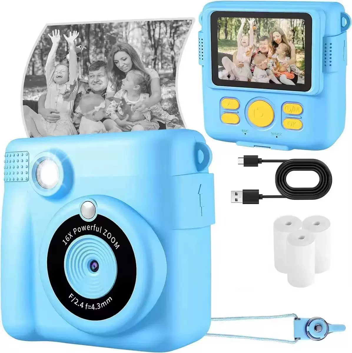 Polaroid, мультяшная маленькая камера
