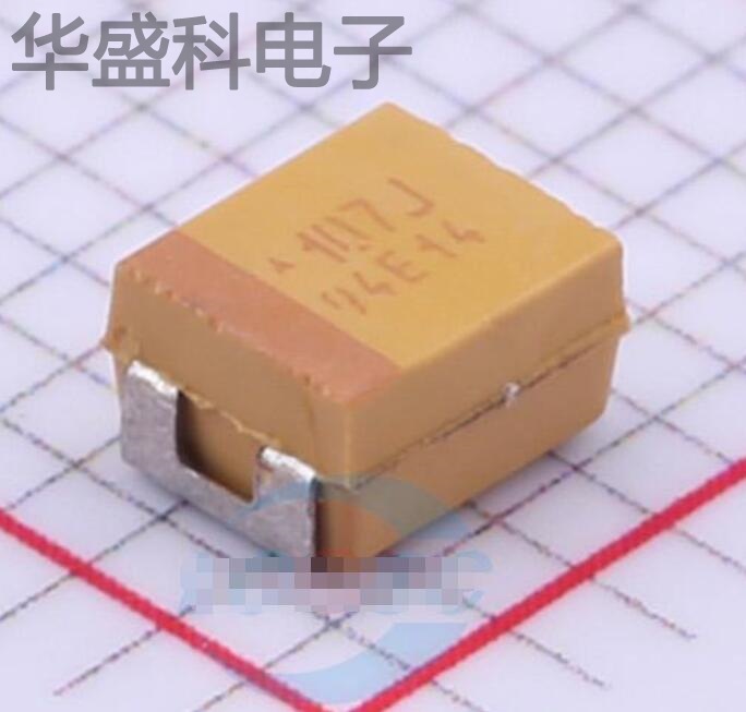 TPSB107M006R0400 描述 100uF(107) ±20% 6.3V 钽电容器