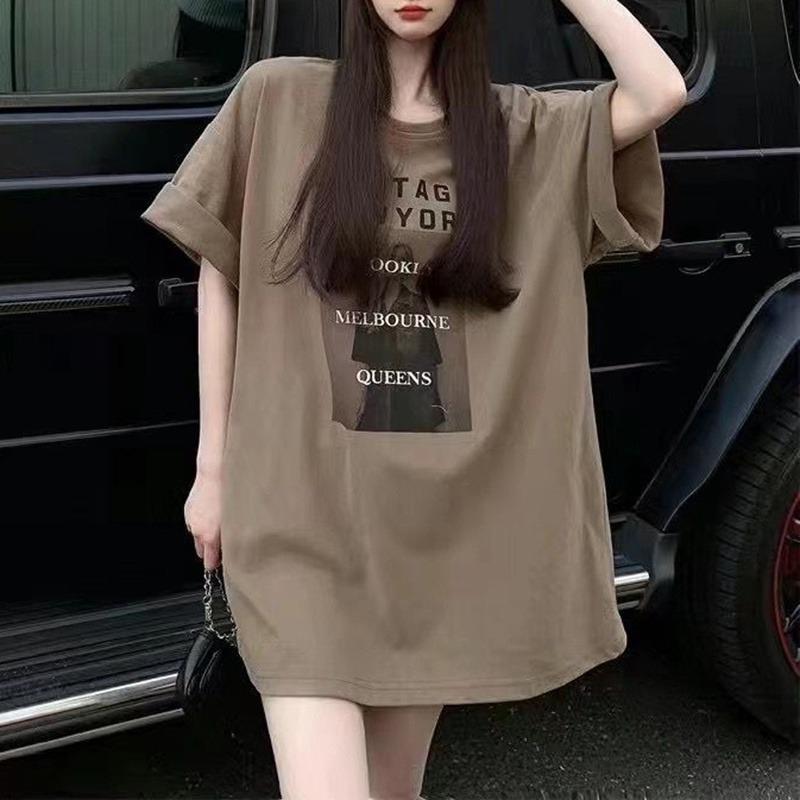 White summer trend brand T-shirt