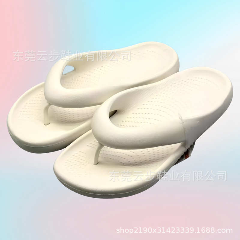 Bread Flip-Flops Summer Casual Same Style Women's Outdoor Men's Sandals Soft-Soled Beach Shoes