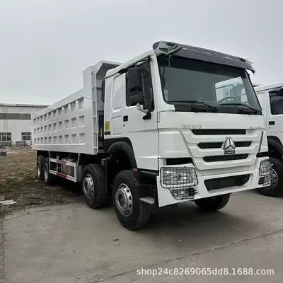 Exported Sinotruk Howo 12-Wheel Dump Truck Howo Front Four-Wheel and Rear Eight-Wheel Dump Truck for Transporting Gravel and Sand