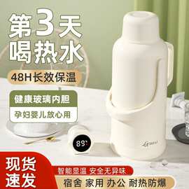 天喜热水瓶大容量保温壶学生宿舍保暖爆款带盖家用玻璃内胆暖壶