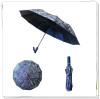 Black and white newspaper Umbrella vinyl umbrella fully automatically three -fold umbrella, rain and rain, two -purpose umbrella, Korean national windproof umbrella spot