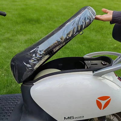 Elektrikli nəqliyyat vasitəsi oturacaq yağış örtüyü, toz örtüyü, qalınlaşdırılmış PVC