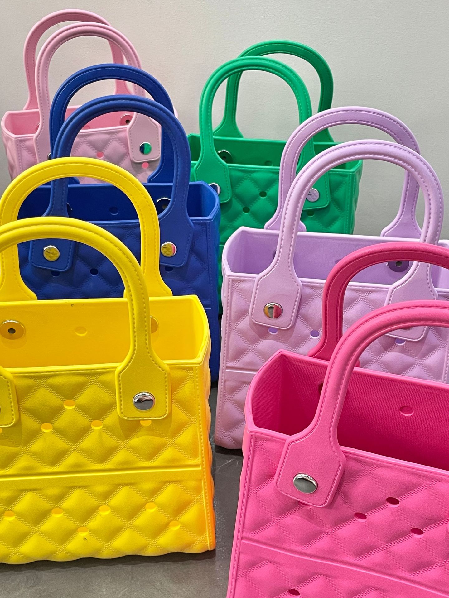 684g Weight Open Closure Type Top Handle Strap Type Square Bag Bags Type Street Occasion EVA Material Solid Color Pattern All Seasons Season Women's Gender Streetwear Style Square Shape Women's EVA Solid Color Streetwear Square Open Square Bag 6