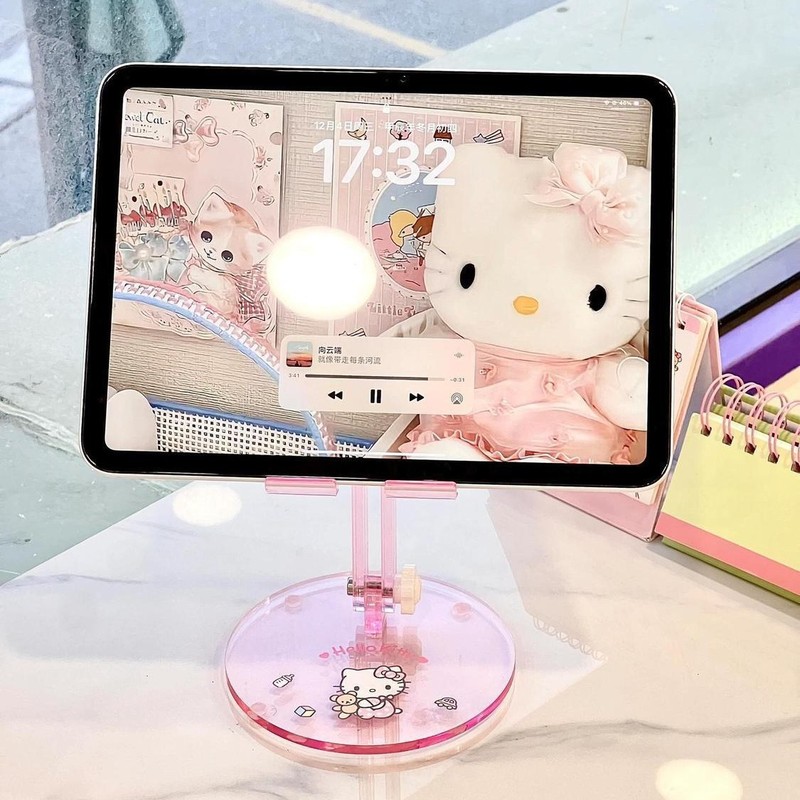 Xiaohongshu は kt 携帯電話ホルダーデスクトップタブレットホルダーかわいい多機能怠惰なアーティファクトを推奨しています|undefined