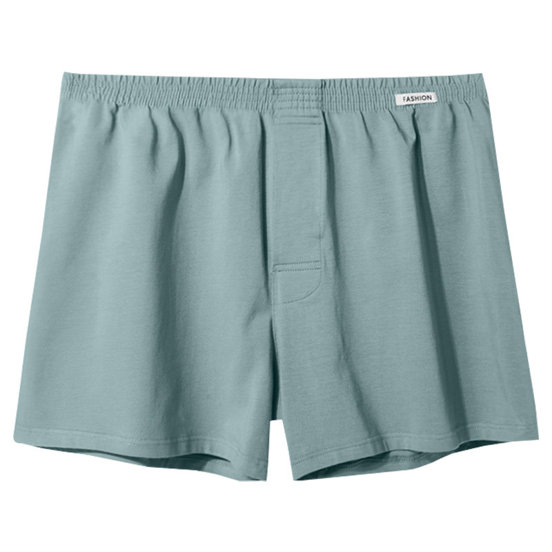 Ropa interior de los hombres algodón Boxer shorts sueltos transpirable juventud más tamaño Boxer shorts cabeza niños Arro pantalones de verano