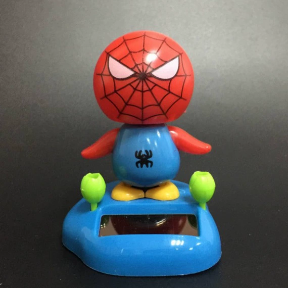 (Cross-border trading), transport solar-powered, accessory, doll, toy, factory direct supply, Spiderman