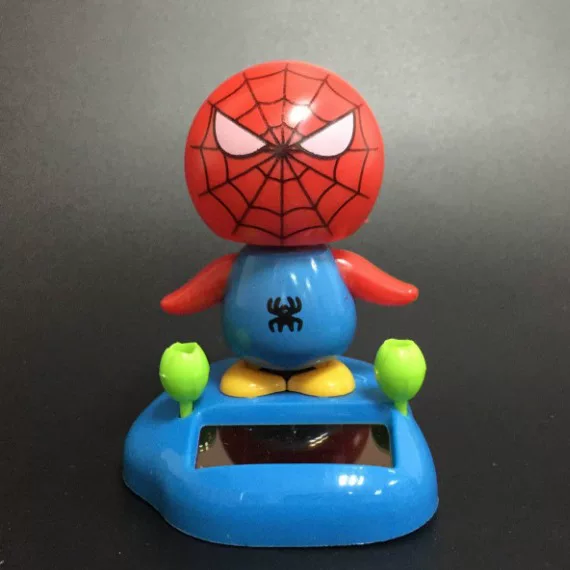 (Cross-border trading), transport solar-powered, accessory, doll, toy, factory direct supply, Spiderman