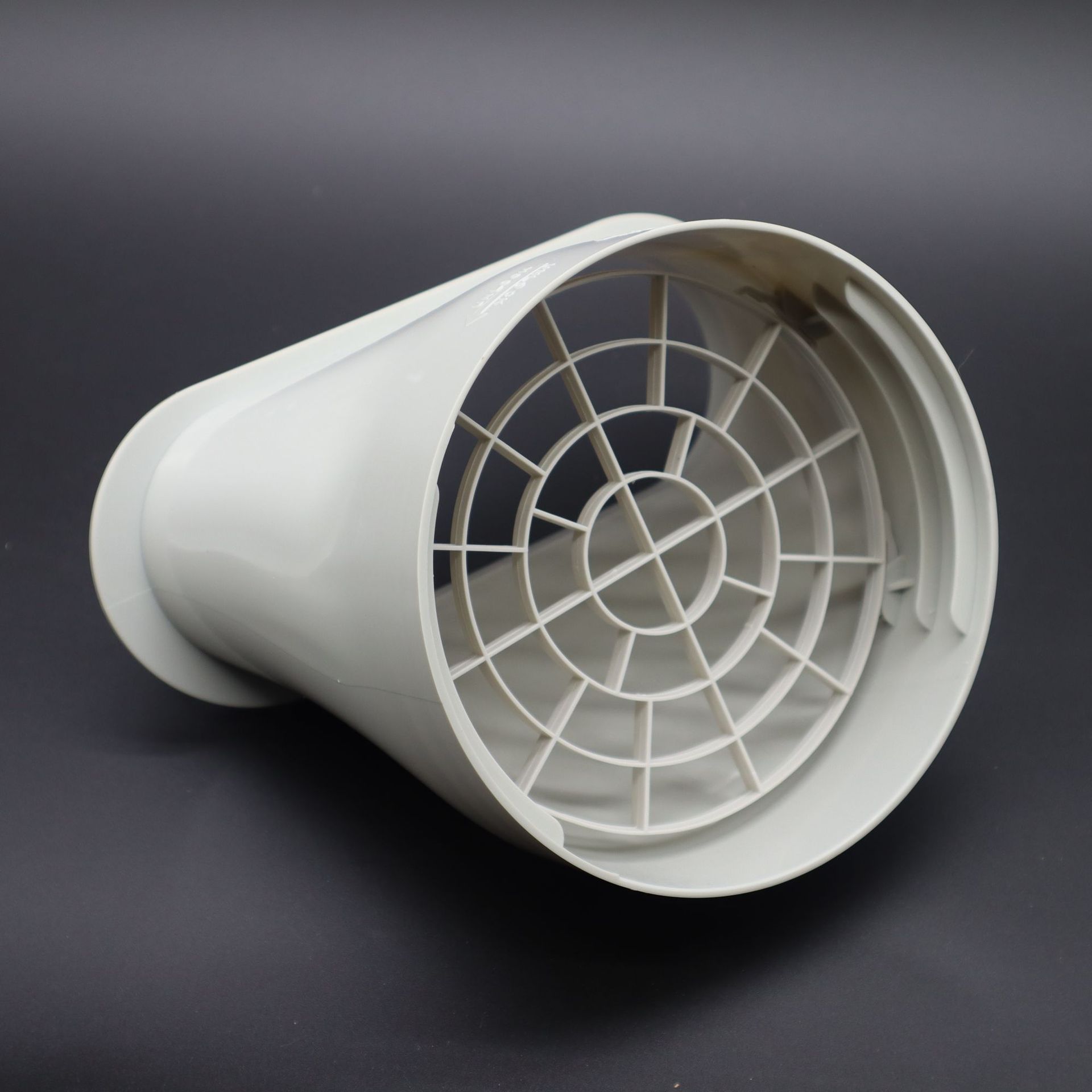 편평한 입 150MM (회색) + 보호망 150