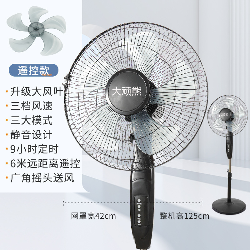 扇風機の床に落ちた扇風機の家庭用扇風機は頭を振ります。|undefined
