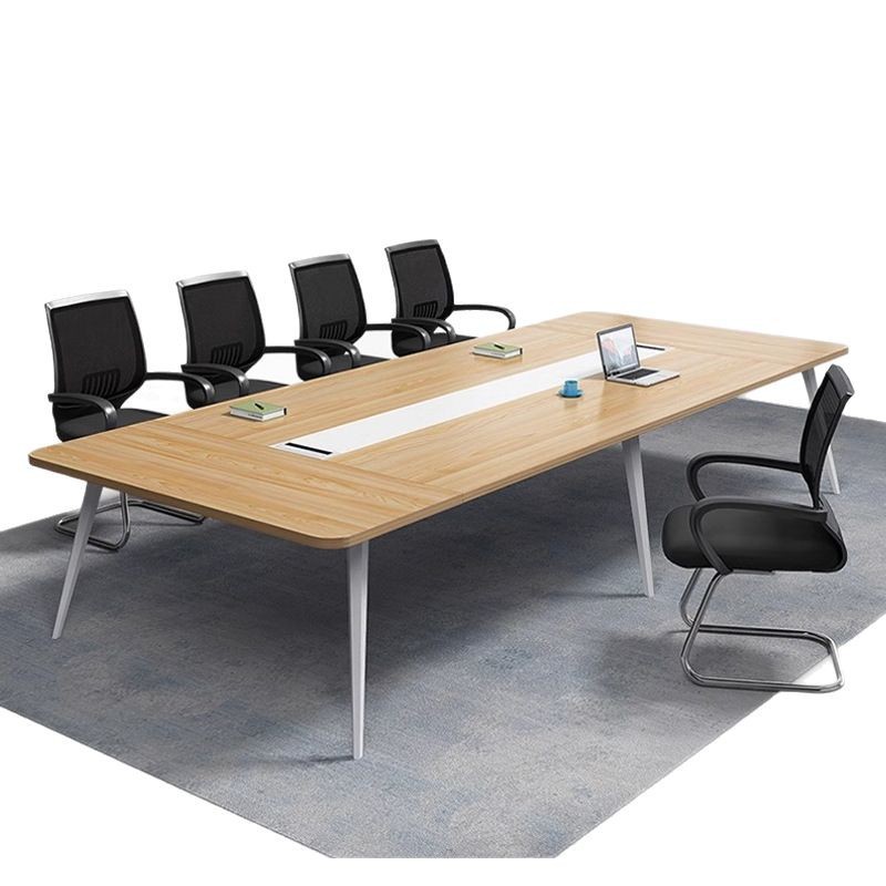 Mesa de oficina Mesa de conferencias Mesa larga simple sala de conferencias moderna Mesa de entrenamiento Mesa larga Mesa grande Mesa y silla combinación