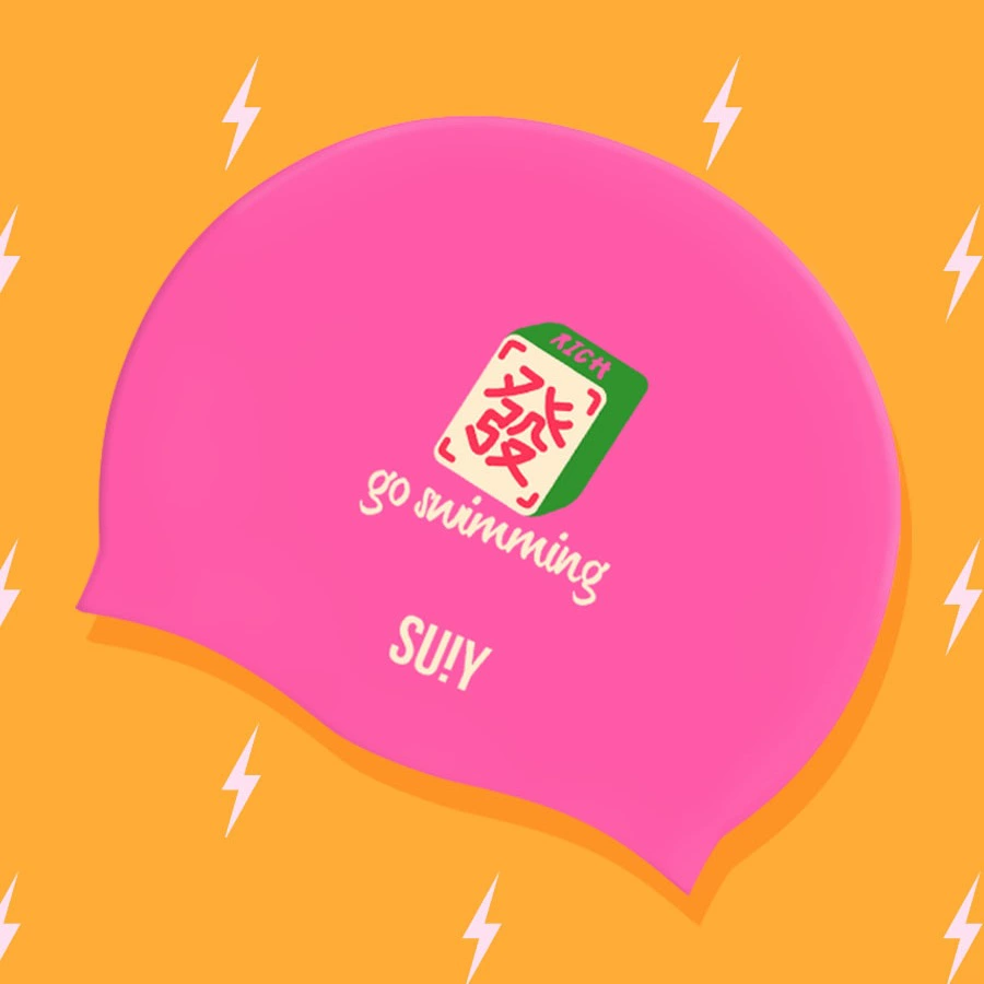Swimming cap with high appearance value 2025 new style for women, silicone, non-constricting, long hair, specially designed to increase waterproof, large head circumference