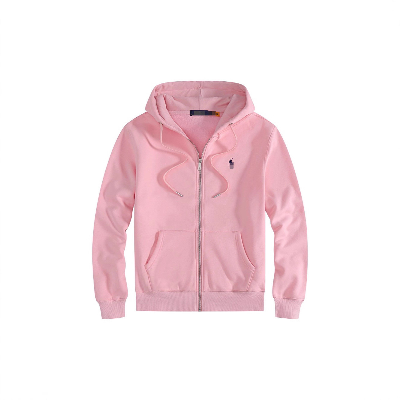 Cross-Border Wholesale Autumn and Winter Paul Men's Sweatshirt Zipper Hooded Cardigan Sports Casual Pure Cotton Plus Velvet Sweatshirt