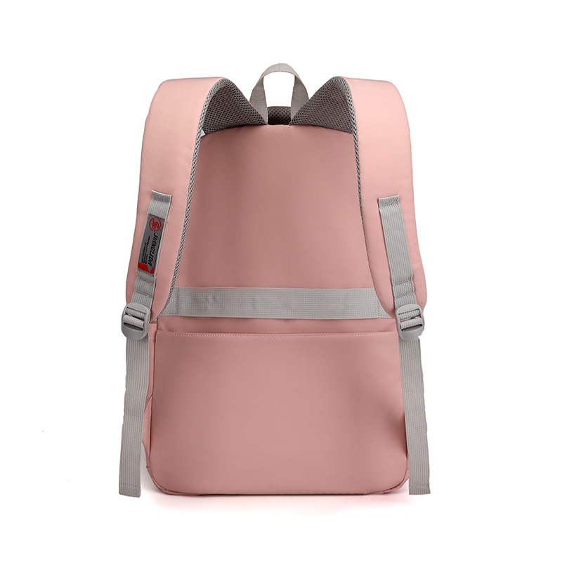 Mochila simple estudiante de escuela secundaria de las niñas mochila de gran capacidad casual nuevo ligero estudiante de secundaria campus mochila chica