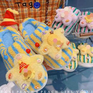 HD10344A15ԭ����ײɫƴ�ӗl�y���Ǿ��`�ﶬܛŴ��ů���^�Ҿ���Ь