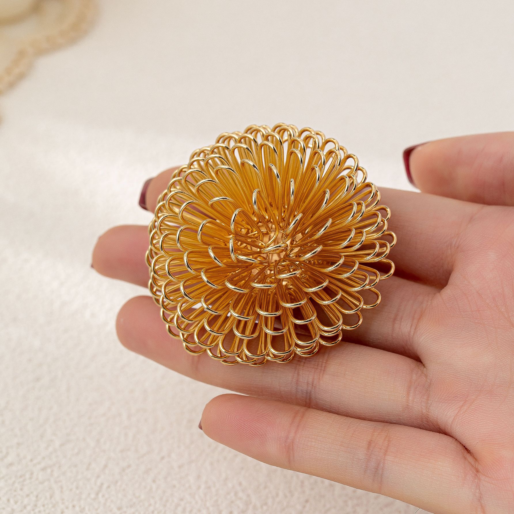 Einzigartige Bayberry Kugel Brosche Für Damen Modisches Accessoire_voghion.com