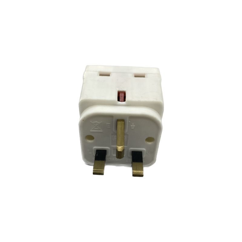 英式一出三转换插头插座 英国转接头带保险丝 香港马来西亚转接头