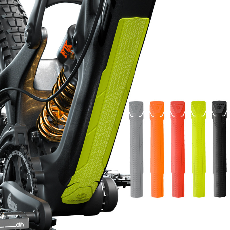 Enlee Bicycle Frame 3m Adhesive Bottom Sticker Mountain Bike Road Bike Anti-Collision Protective Film down Tube Protection Plate