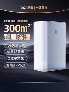 2024 new moisture absorption drying air dehumidifier household dehumidification basement mute drying high power