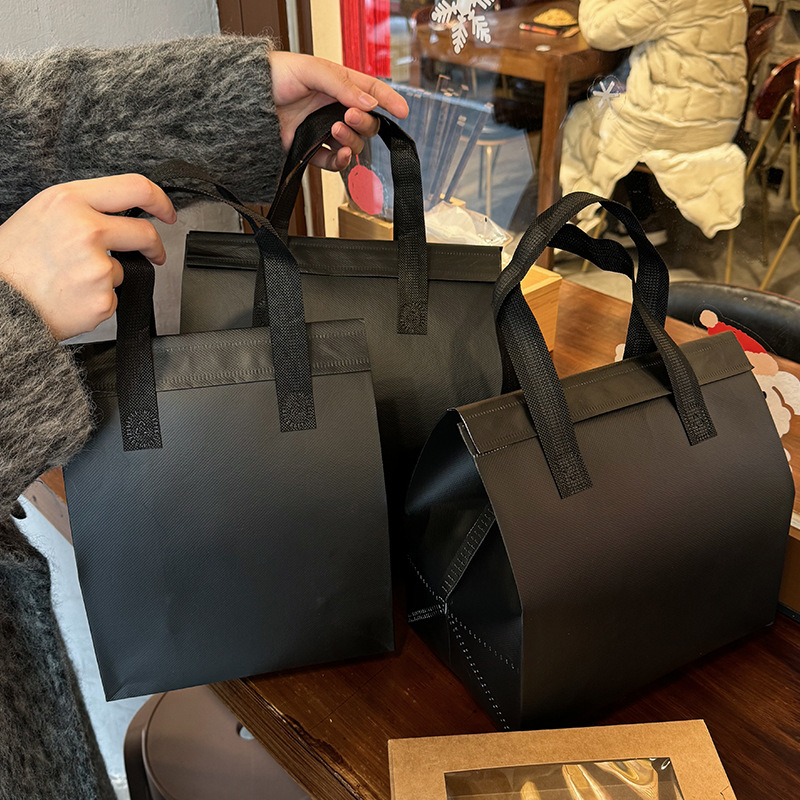 铝箔保温袋外卖专用一次性餐饮商用打包包装袋子定制覆膜加厚