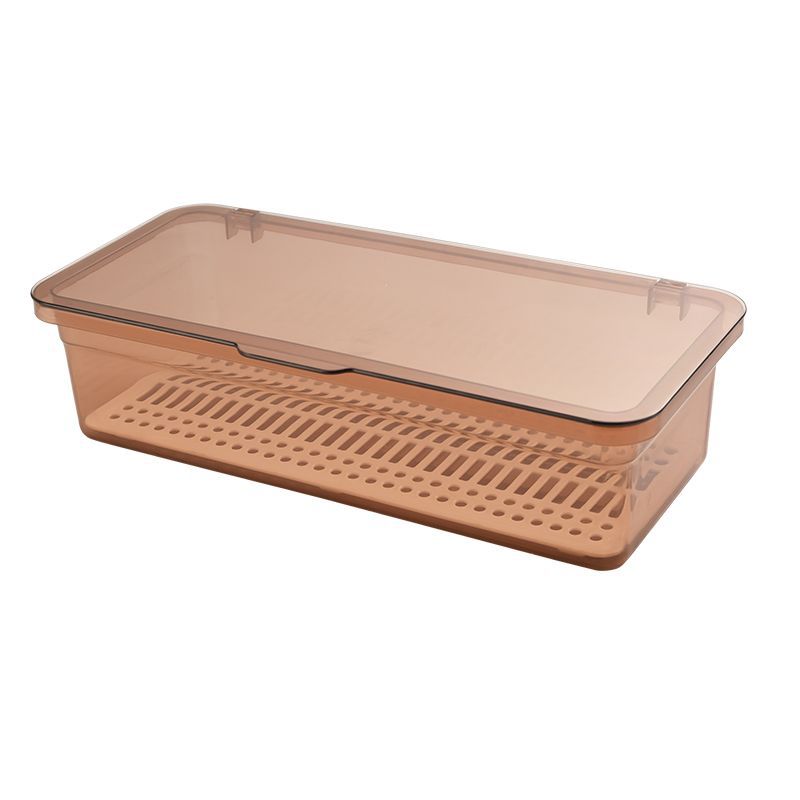 Caja de palillos casera con cubierta de palillos cuchara caja de almacenamiento cesta de palillos cocina comedor a prueba de polvo drenaje drenaje rápido secado