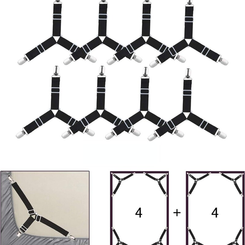 調節可能なシーツクリップ布団テーブルクロスカーテンソファーセットシーツバックル滑り止めテント固定器工場|undefined