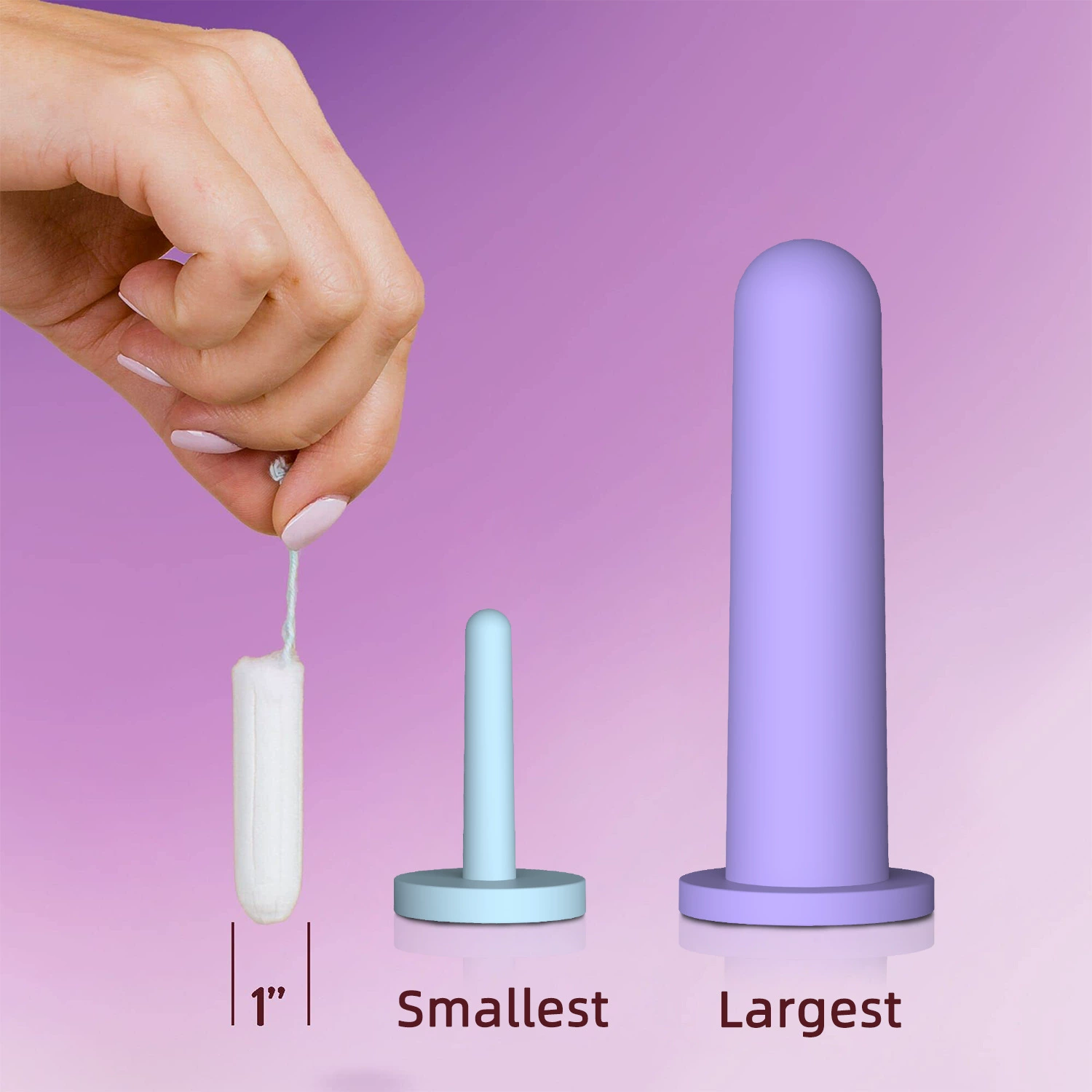 Кросс-бордер silikon vaginal dilator, exerciser для мышц тазового дна у женщин, 8 предметов анальная пробка, устройство для мастурбации заднего двора, анальная дилятор