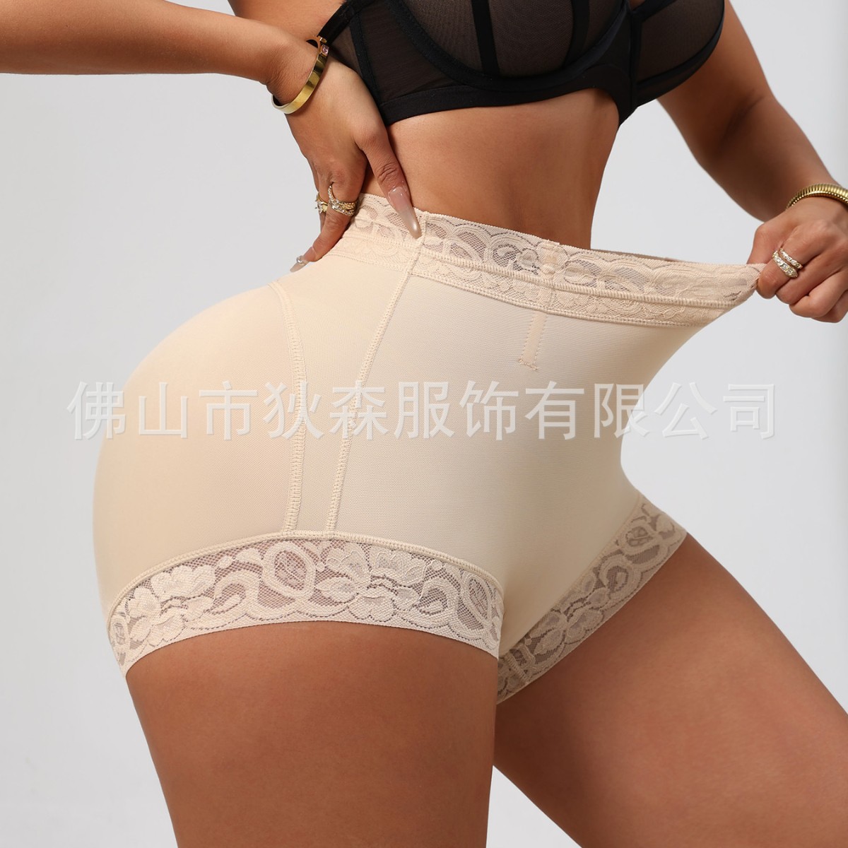 Pantalones Moldeadores de Cintura Alta de Nailon, Control de Abdomen y Levantamiento de Caderas, para Deporte
